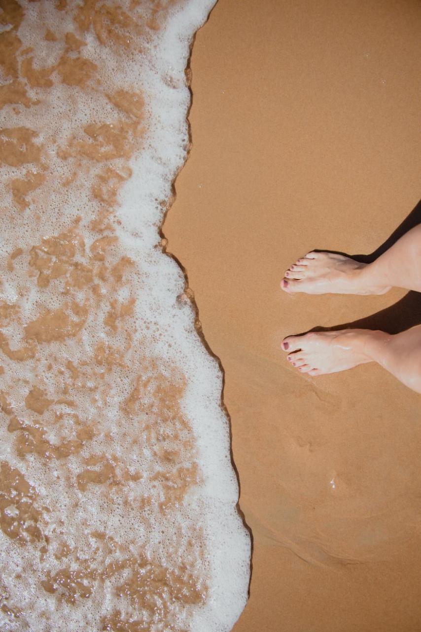 Flat Guarajuba Beira Da Praia Pe Na Areia Eksteriør billede