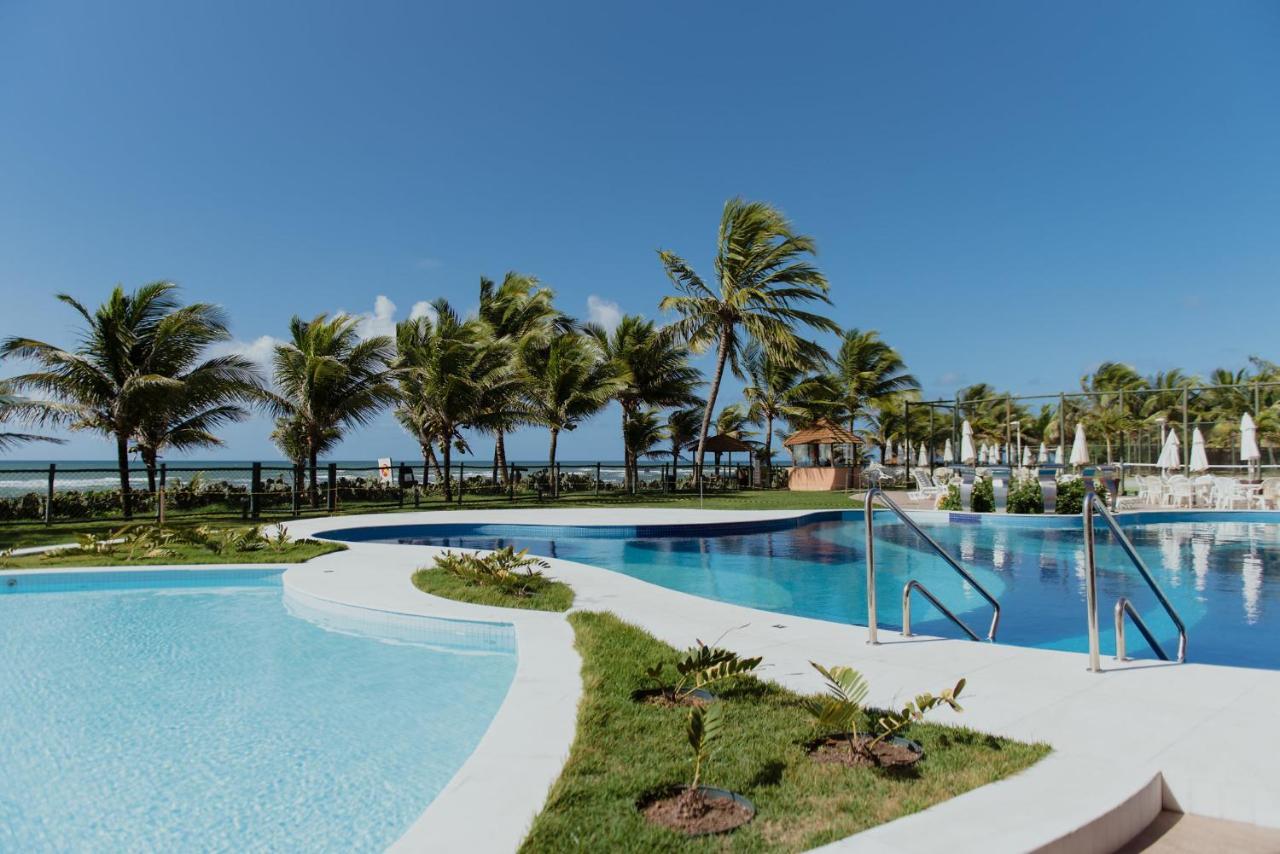 Flat Guarajuba Beira Da Praia Pe Na Areia Eksteriør billede