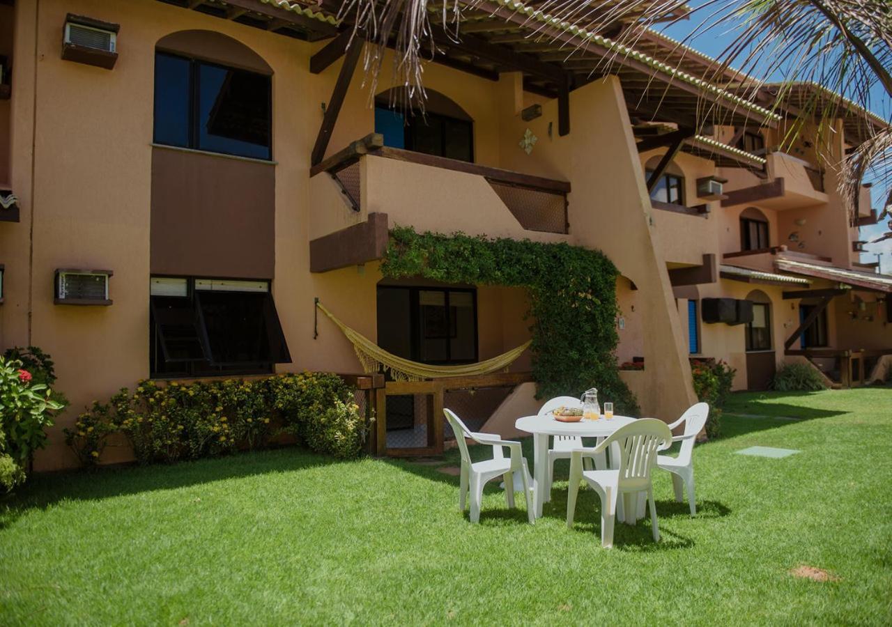 Flat Guarajuba Beira Da Praia Pe Na Areia Eksteriør billede