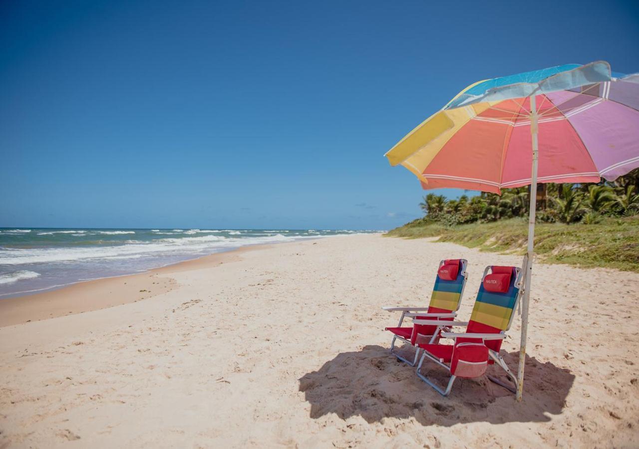 Flat Guarajuba Beira Da Praia Pe Na Areia Eksteriør billede