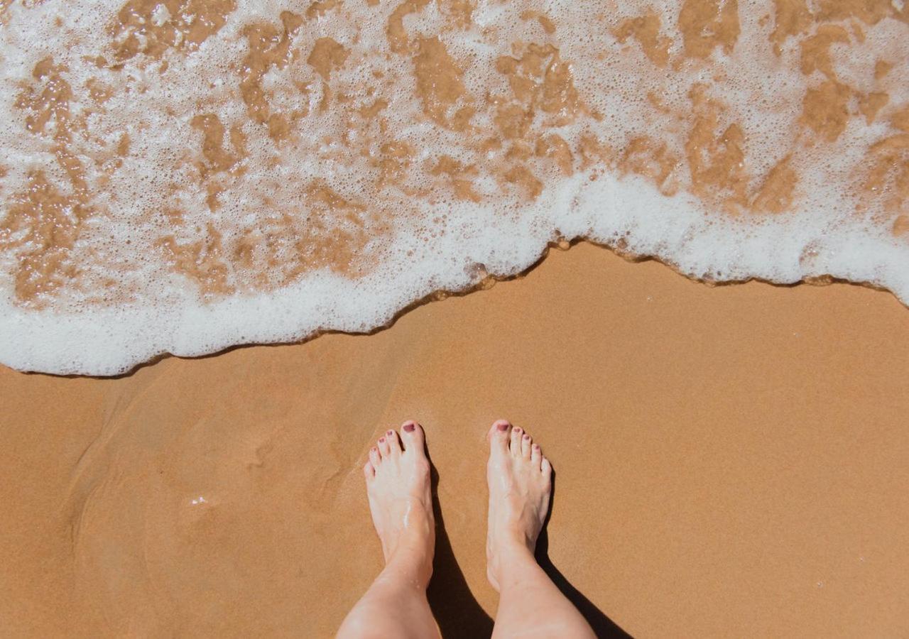 Flat Guarajuba Beira Da Praia Pe Na Areia Eksteriør billede